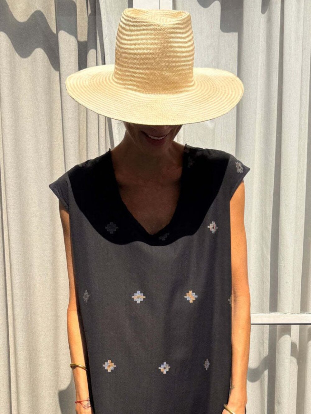 Reinhard Plank large brim summer hat